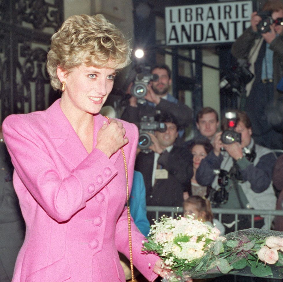 Picture dated 14 November 1992 of Princess Diana l