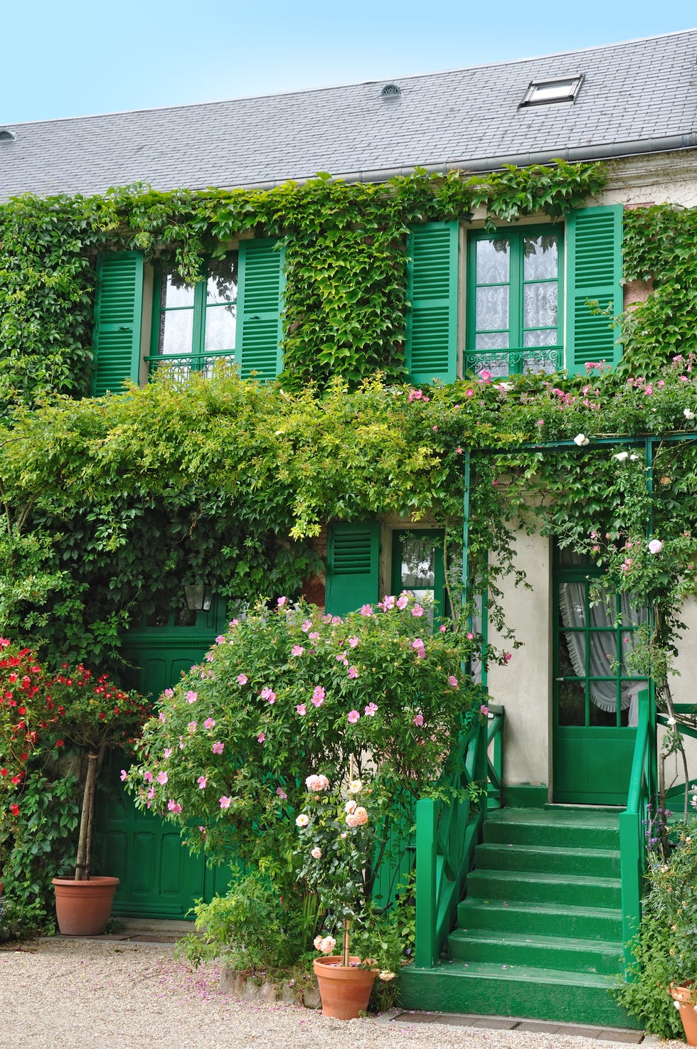 Picture of French commune named Giverny french villa