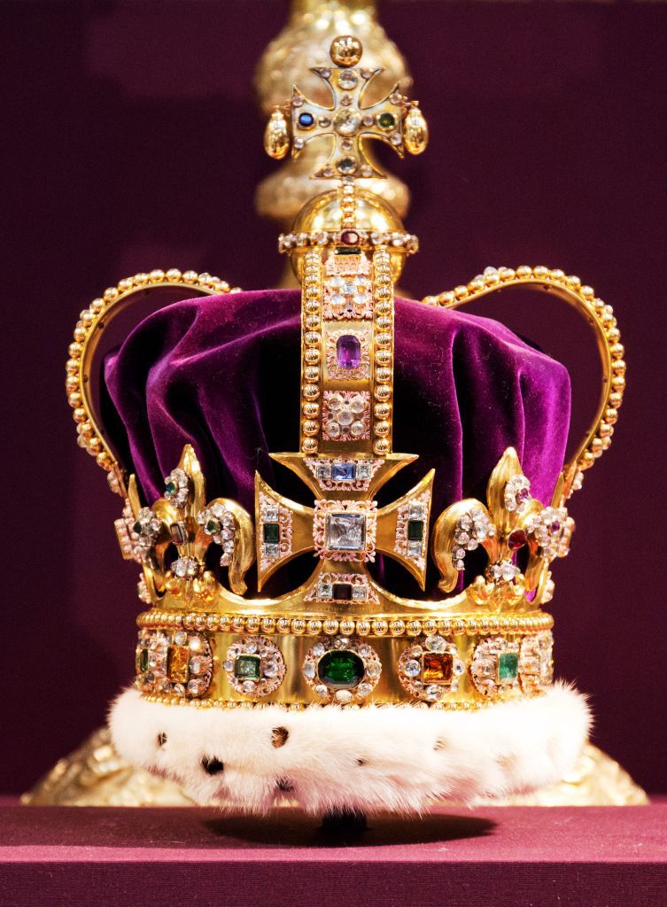 What To Know About St. Edward's Crown—And The Controversies Behind The  Royal Jewels On Display During King Charles' Coronation