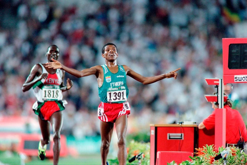 oly athletics gebreselassie tergat