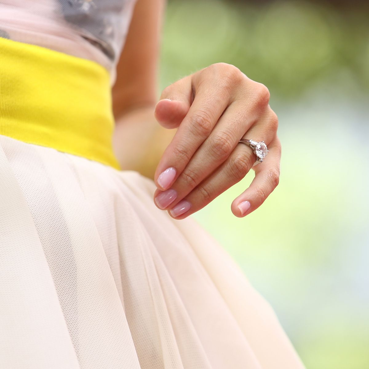 Barbara Palvin's Engagement & Wedding Rings Set