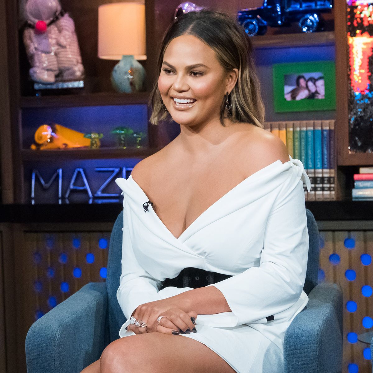 Chrissy Teigen Shares Picture Of 'Thigh Hives' On Vacation