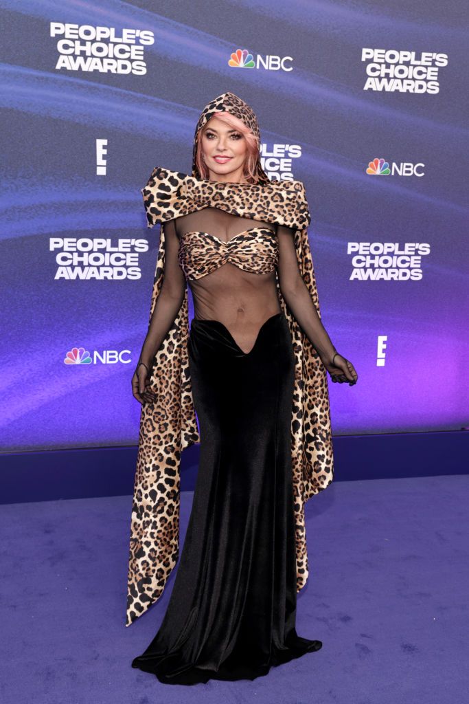 Shania Twain Shut Down the Carpet Wearing Iconic