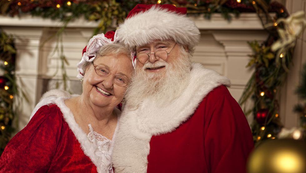 Pictures of Real Santa and Mrs. Claus