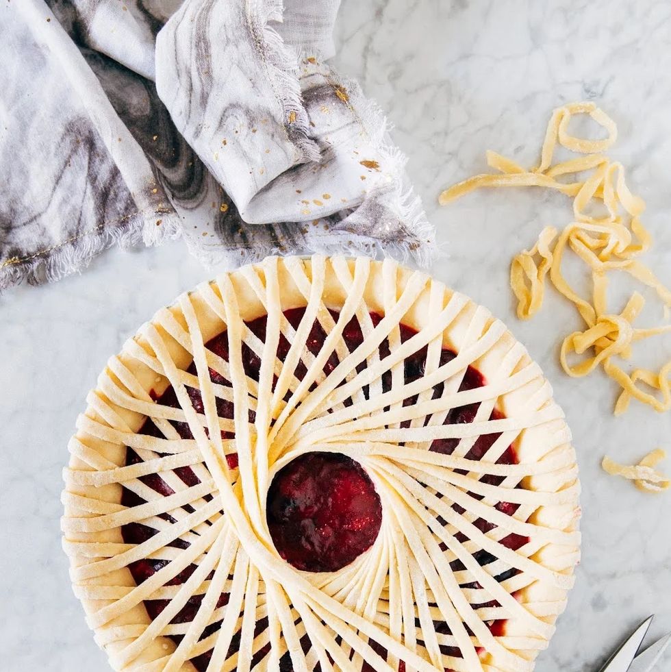 pie crust designs cherry lambic spoke pie