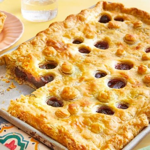 pie crust designs cherry slab pie