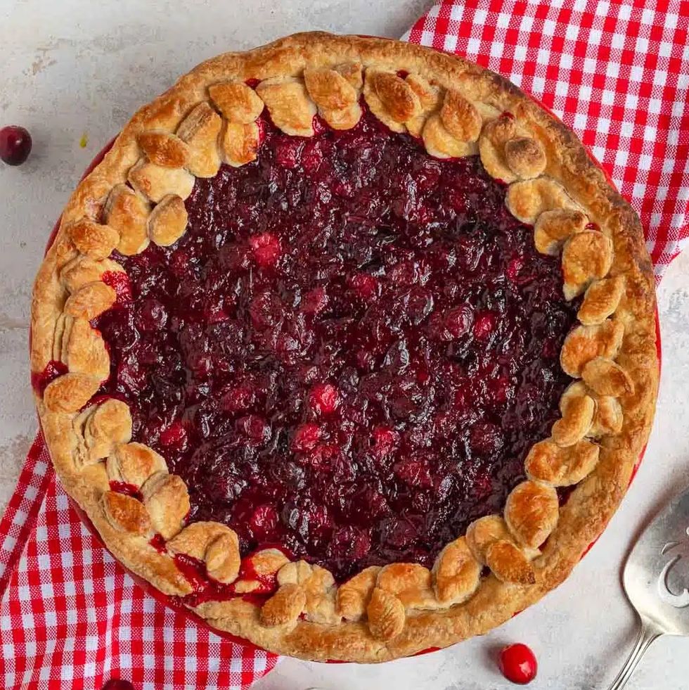 pie crust designs cranberry pie