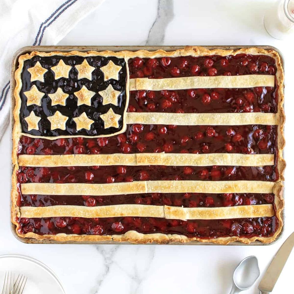 pie crust designs american flag pie