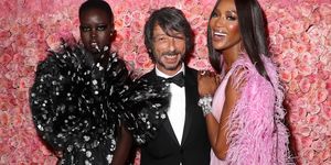 new york, new york may 06 exclusive coverage adut akech, pierpaolo piccioli, and naomi campbell attends the 2019 met gala celebrating camp notes on fashion at metropolitan museum of art on may 06, 2019 in new york city photo by kevin tachmanmg19getty images for the met museumvogue
