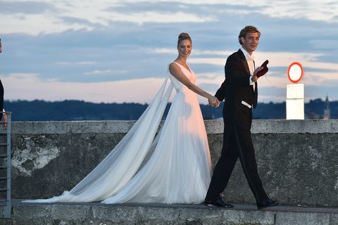 Celebrity Sightings During Pierre Casiraghi And Beatrice Borromeo Wedding