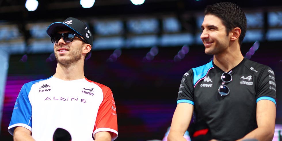 Pierre Gasly y Esteban Ocon - GP Hungría F1 2023 pierre gasly y esteban ocon durante el gp de hungría de f1 con alpine