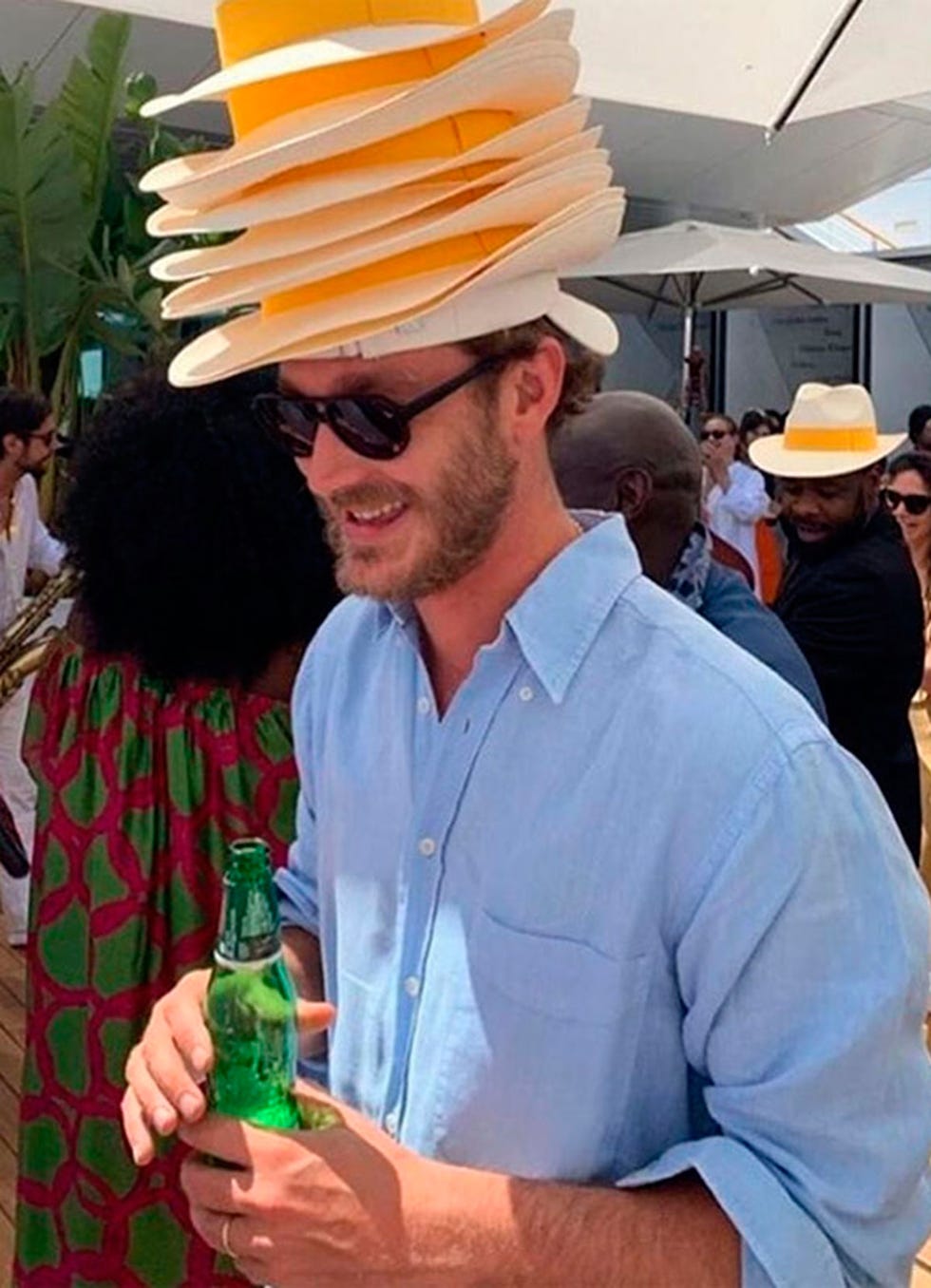 Pierre Casiraghi en la fiesta post boda de su hermana Carlota de Mónaco