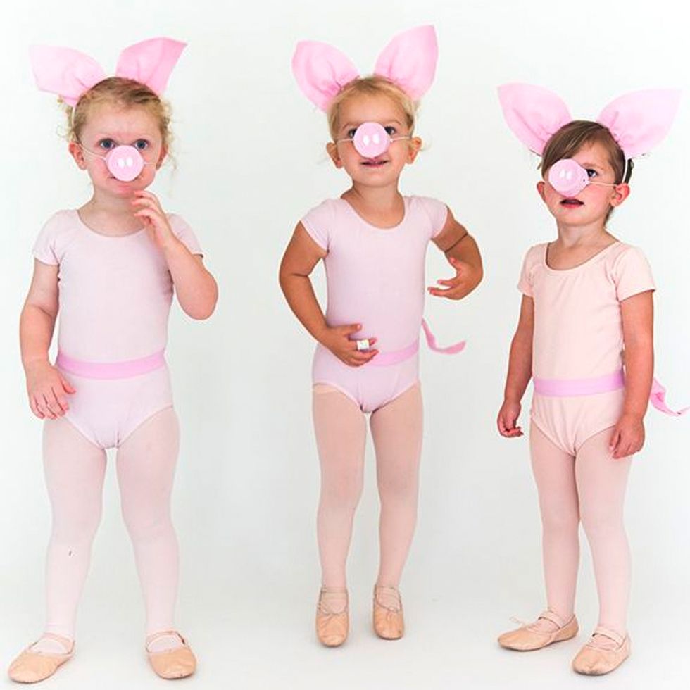 diy three little pigs costume