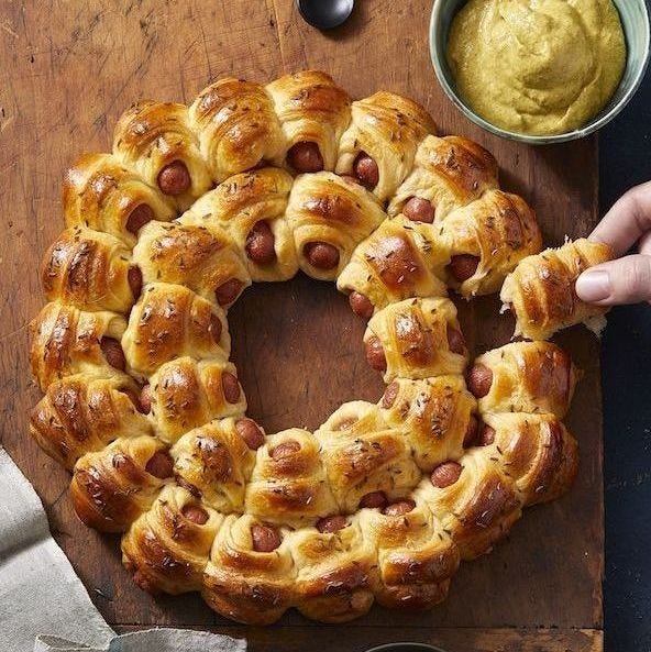 pigs in a blanket pullapart