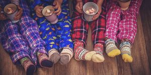 pijamas para la familia de navidad