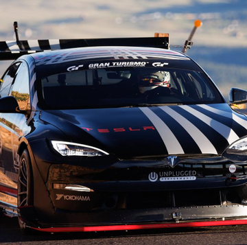 tesla at pikes peak 2022