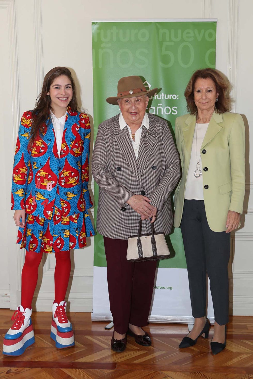 Pilar de Borbón presentación Nuevo Futuro 50 aniversario