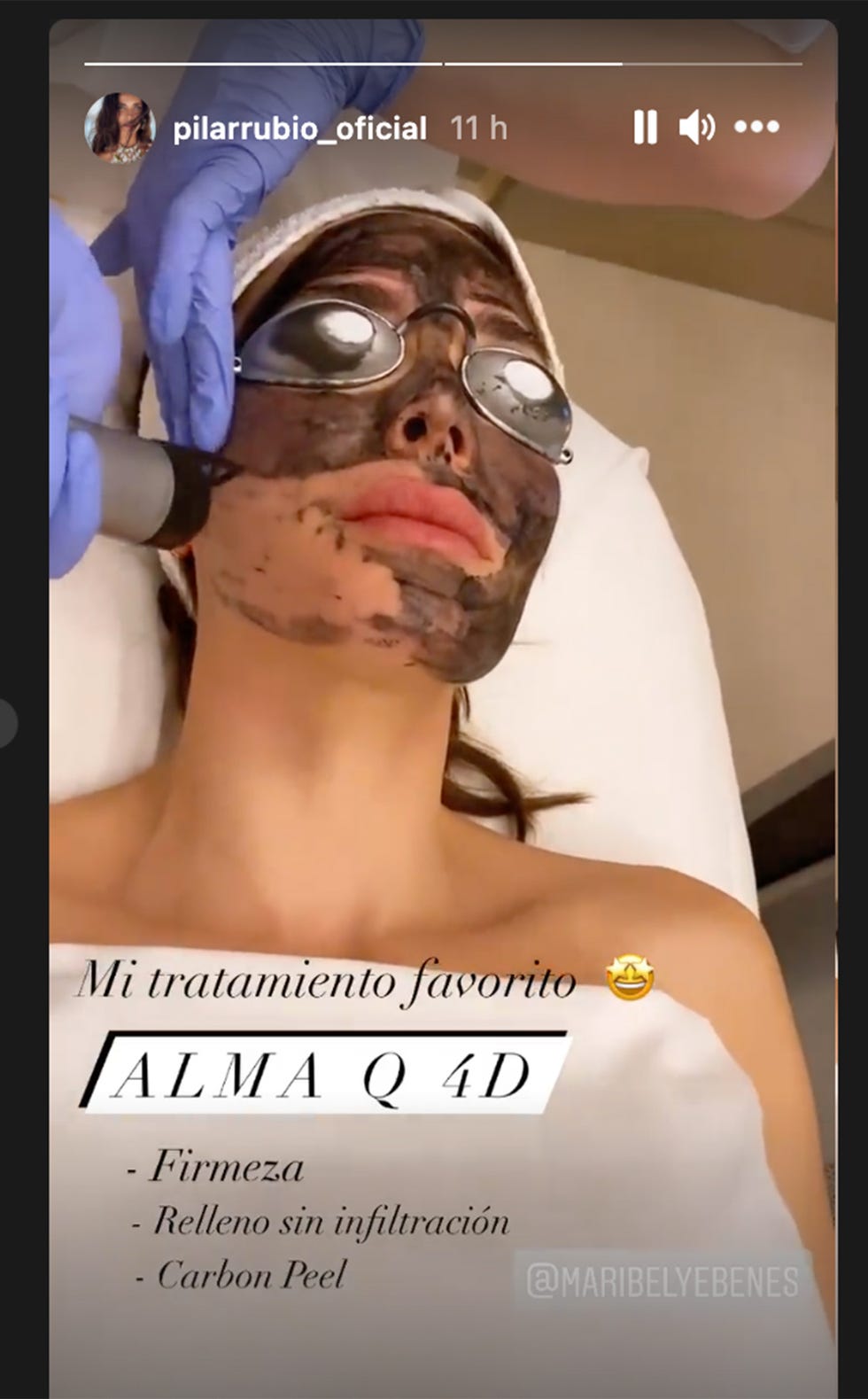pilar rubio se somete a su tratamiento de estética favorito