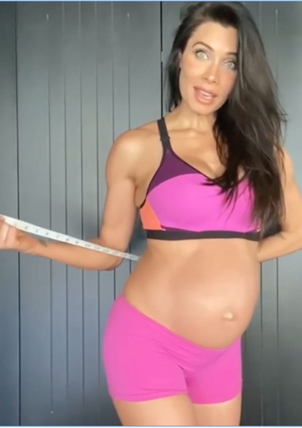 pilar rubio revela sus medidas en la semana 31 de embarazo, ¿cuánto ha engordado la presentadora