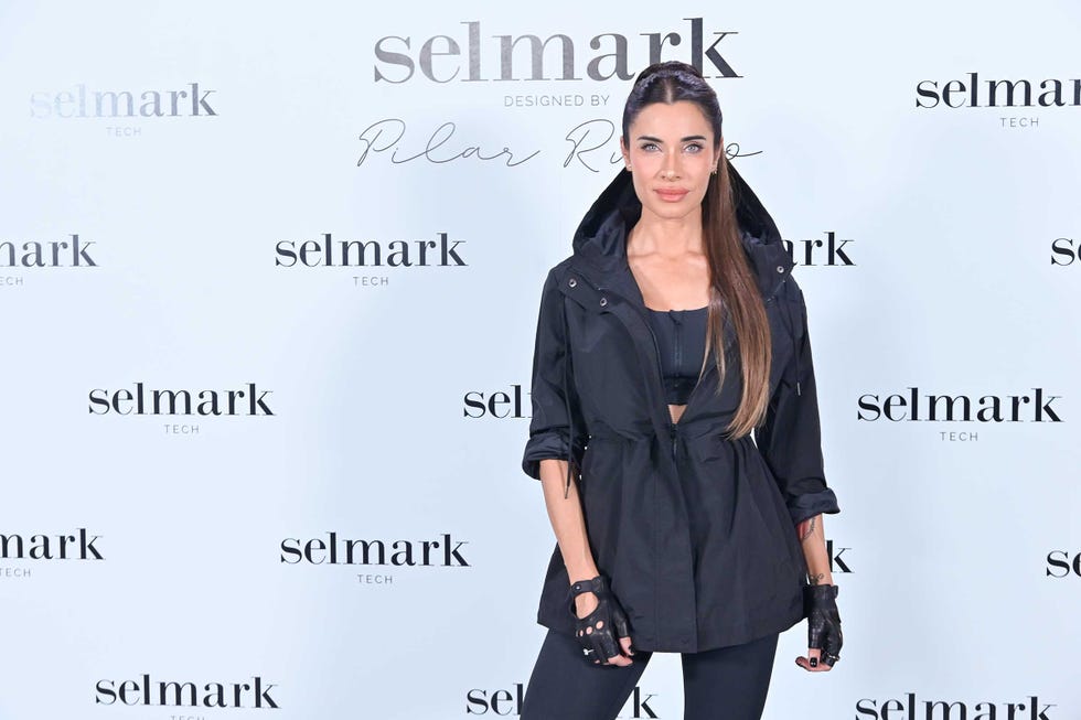 pilar rubio presenta la coleccion deportiva que ha disenado en colaboracion con selmark