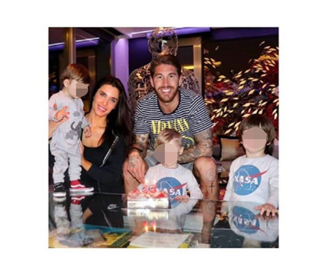 Pilar Rubio, Sergio Ramos, Sergio Ramos celebra su 33 cumpleaños en familia, Sergio Ramos celebra su último cumpleaños como soltero en familia, Sergio Ramos sopla sus últimas velas como soltero, Sergio Ramos celebra su cumpleaños con Pilar Rubio y sus hijos