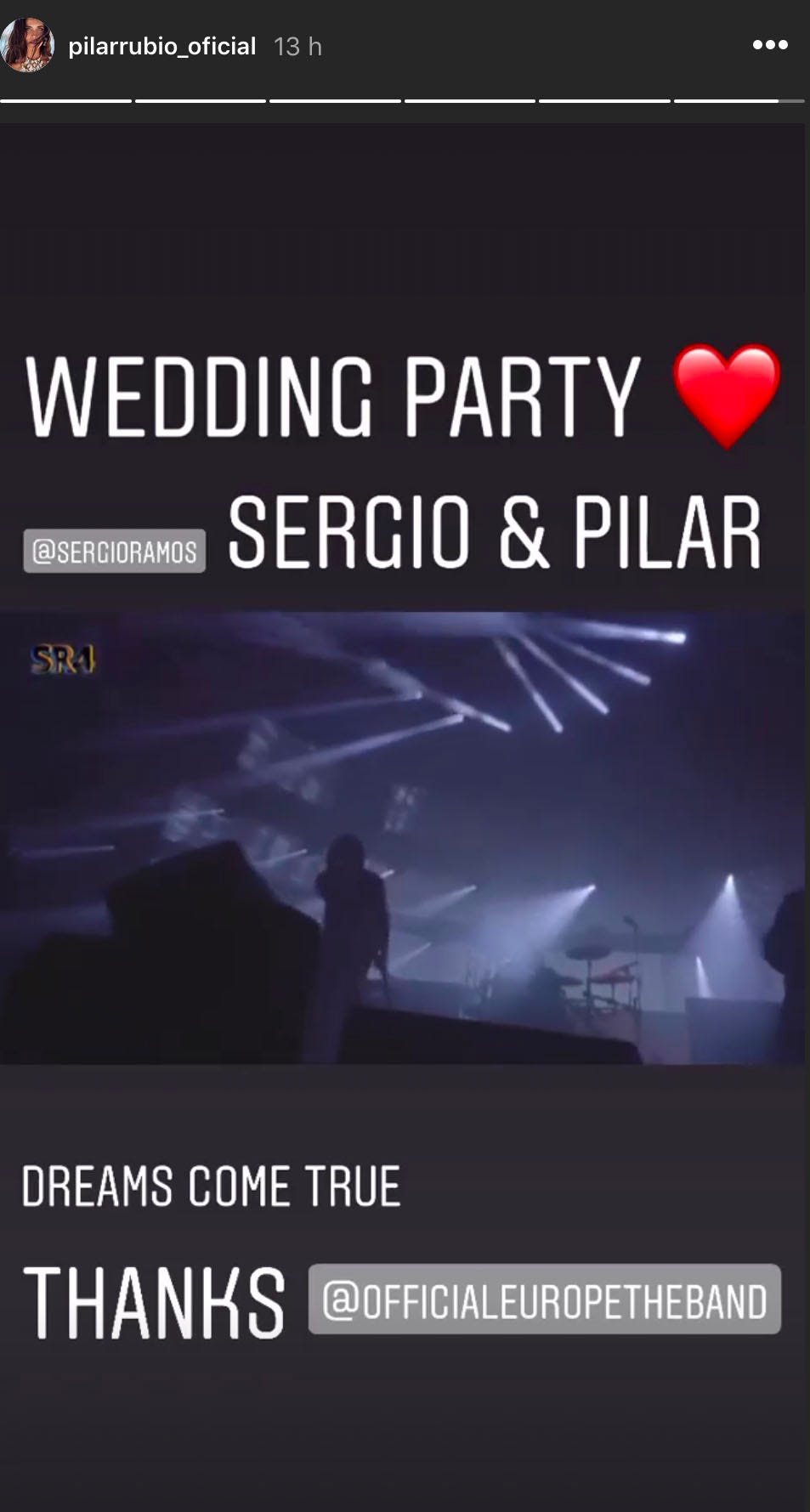sergio ramos y pilar rubio comparten fotos inéditas de su boda