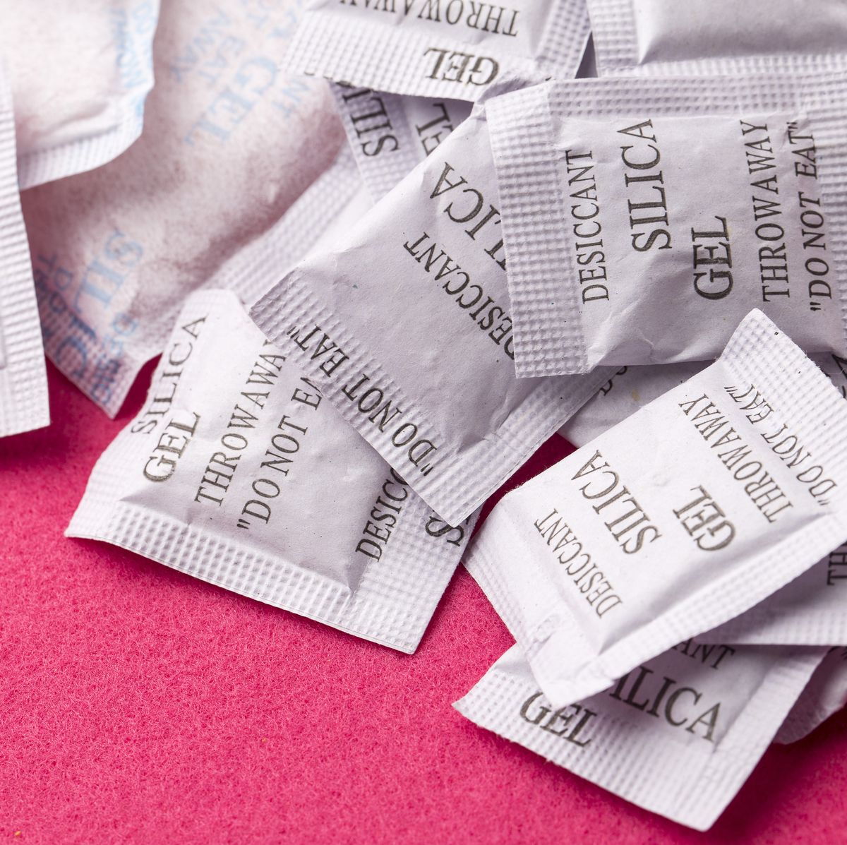 You should save those silica gel packets that come with your purchases.  Here's why