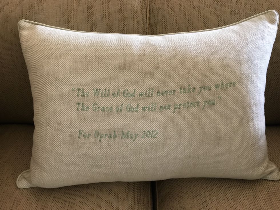 oprah's pillow
