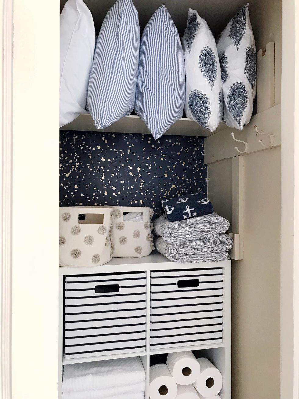 Clever Organization Hacks - A Linen/Guest Closet And The Smartest