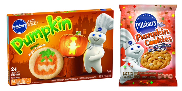 Pillsbury Just Released Pumpkin Cream Cheese Cookies