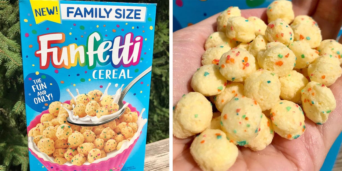 Pillsbury’s New Funfetti Cereal Is Officially on Shelves, So You Can ...