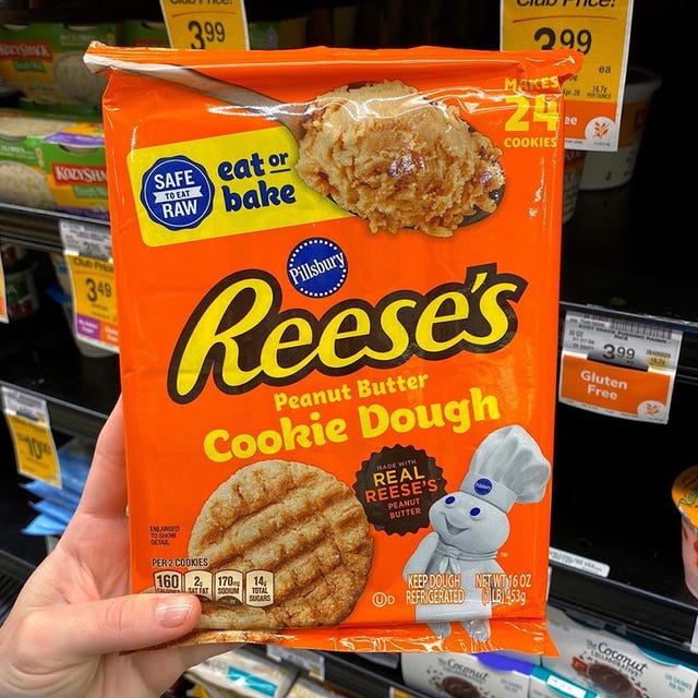 This New Reese’s Cookie Dough From Pillsbury Is Safe To Eat Straight 