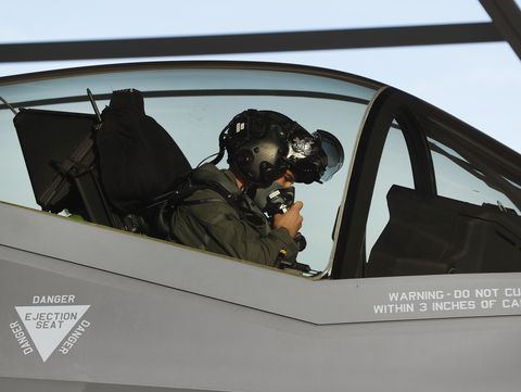 Air Force's Airmen Partake In Training Flights With The New F-35 At Hill Air Force Base