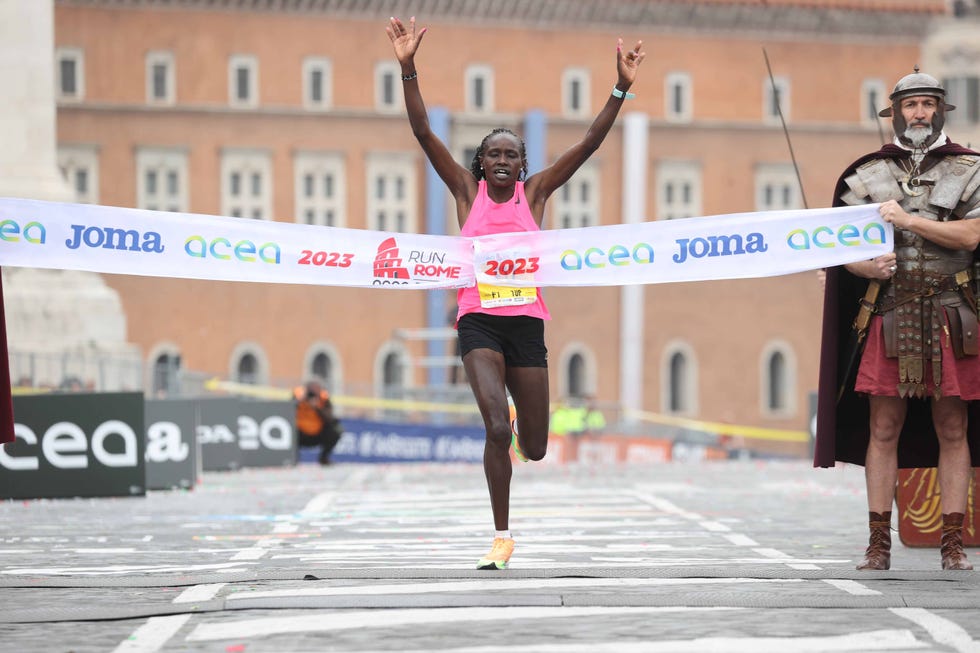 prima donna maratona di roma