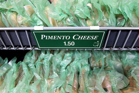 Pimento cheese sandwiches at the Masters