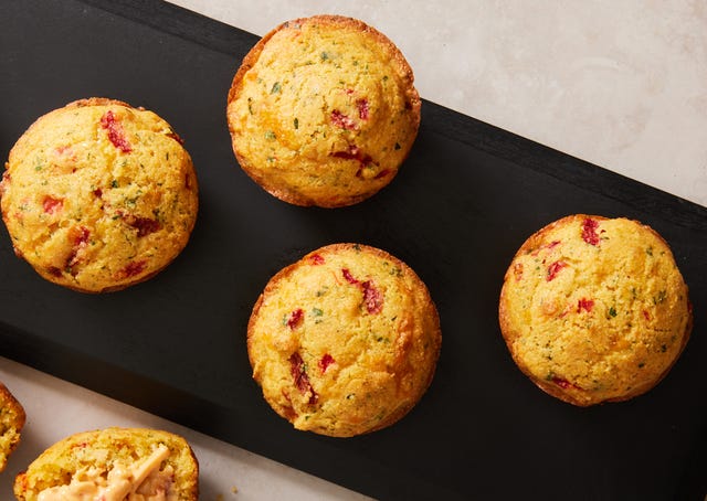 Pimento Cheese Corn Muffins pimento cheese corn muffins