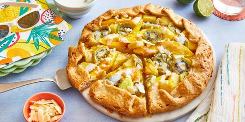 pineapple recipes tropical fruit galette