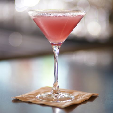 Drink, Classic cocktail, Martini glass, Alcoholic beverage, Non-alcoholic beverage, Cocktail, Daiquiri, Bacardi cocktail, Distilled beverage, Pink lady, 