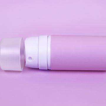 pink aerosol can