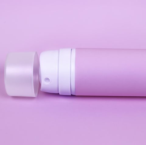 pink aerosol can