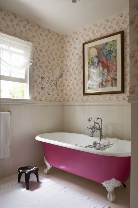 12 Elegant Pink Bathrooms - Pink Bathroom Ideas 2023