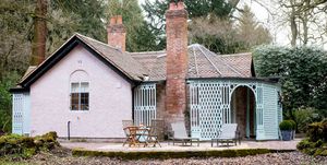 Pink Cottage at Weston Park