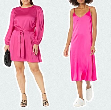 amazon pink dresses