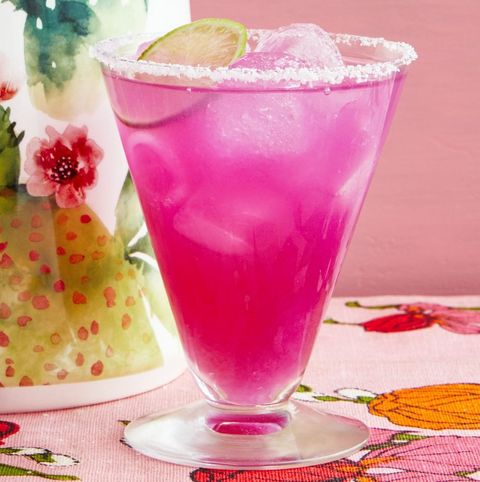 pink drinks prickly pear margaritas