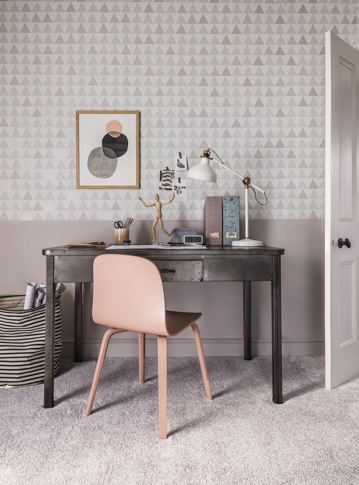 4 Home Office Trends For 2024   Pink Home Office 655f2a7ce0da6 