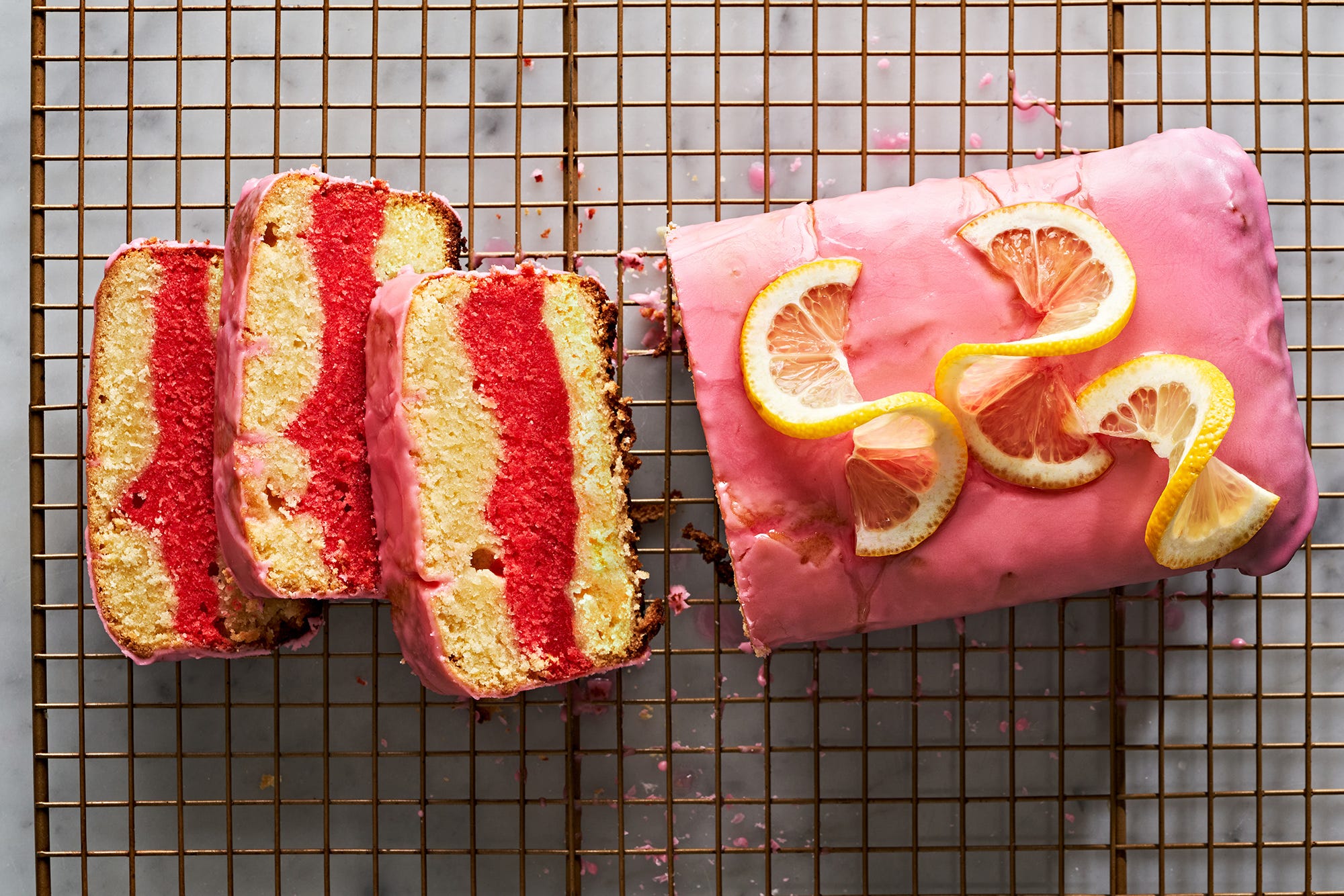 When Life Gives You Lemons, Make Pink Lemonade Poundcake