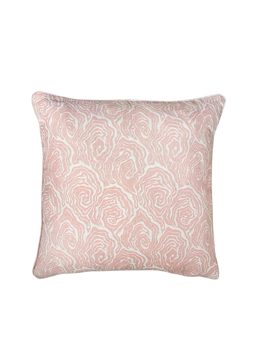 print sisters pink oyster cushion