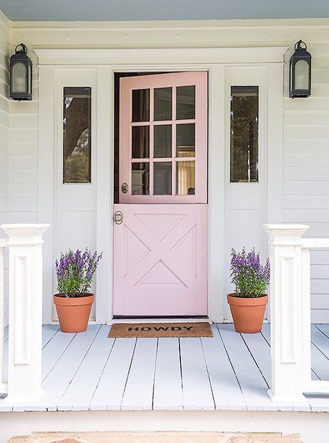 Door, Property, Home, Home door, Pink, House, Building, Window, Real estate, Room, 