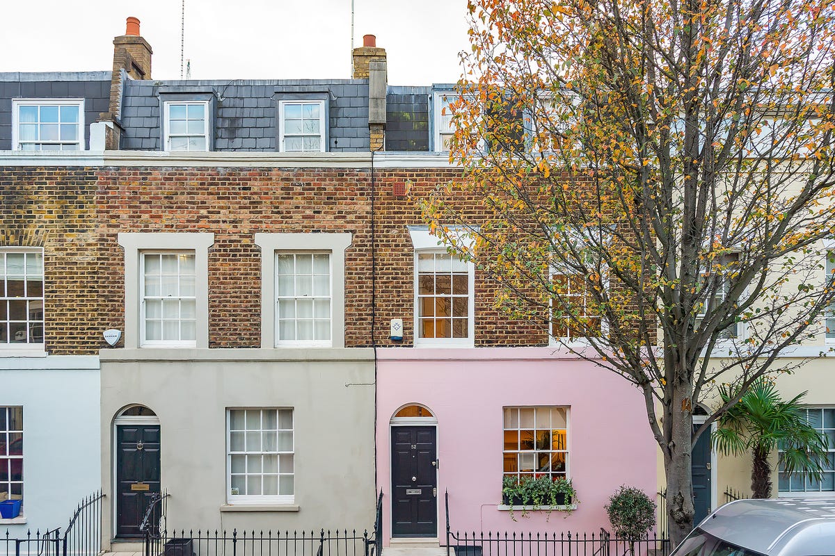 Tour This Pretty Pink Property For Sale In London