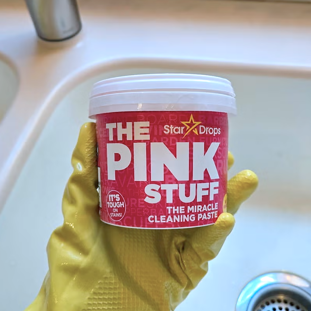 pink stuff jar